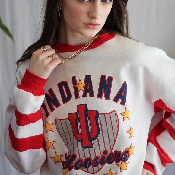 Vintage Indiana Hoosiers Sweatshirt - Picture 2 of 8